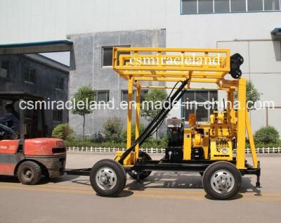 Trailer Type Hydraulic Drilling Rig (YZJ-200YY)