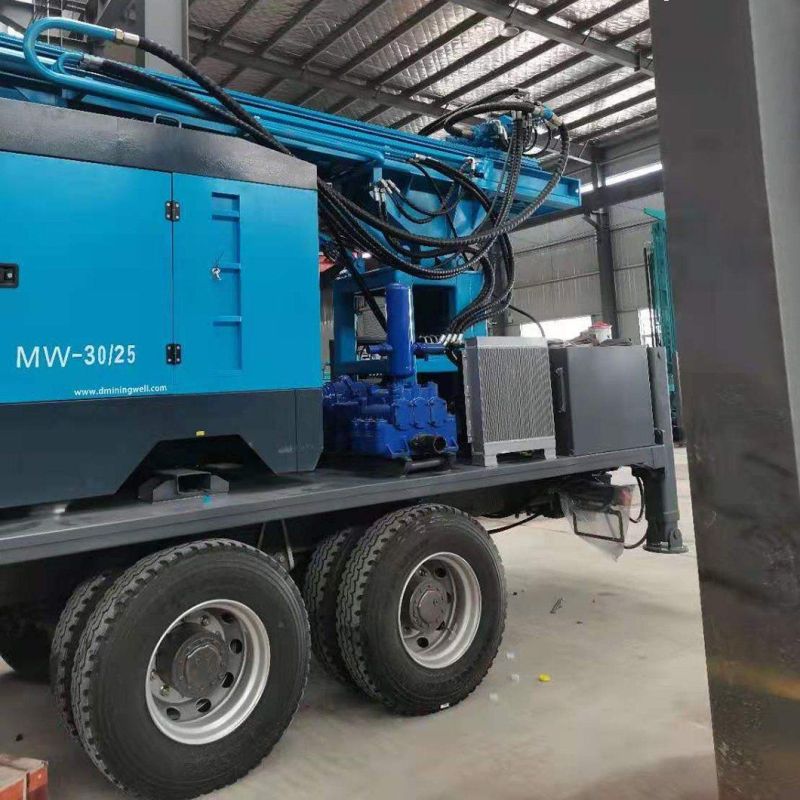 Dminingwell Hydraulic 350m Truck Mounted Drilling Truck Price Diesel Water Well Drilling Rig