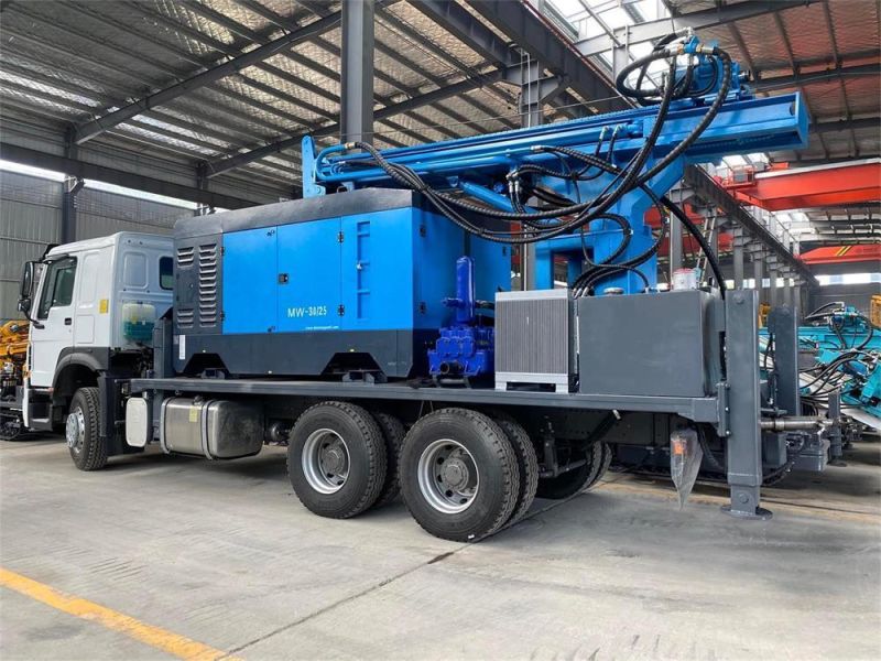 CSD200 Small Affordable Water Borehole Drilling Rig for Well Service with Mud Pump