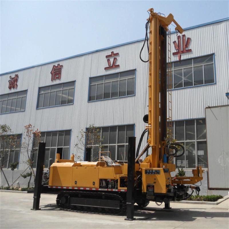 Hydraulic Deep DTH and Rotary Crawler Water Well Drilling Rig