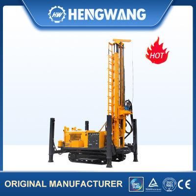 Crawler Mounted Portable Water Well Drills Borehole Drilling Rig