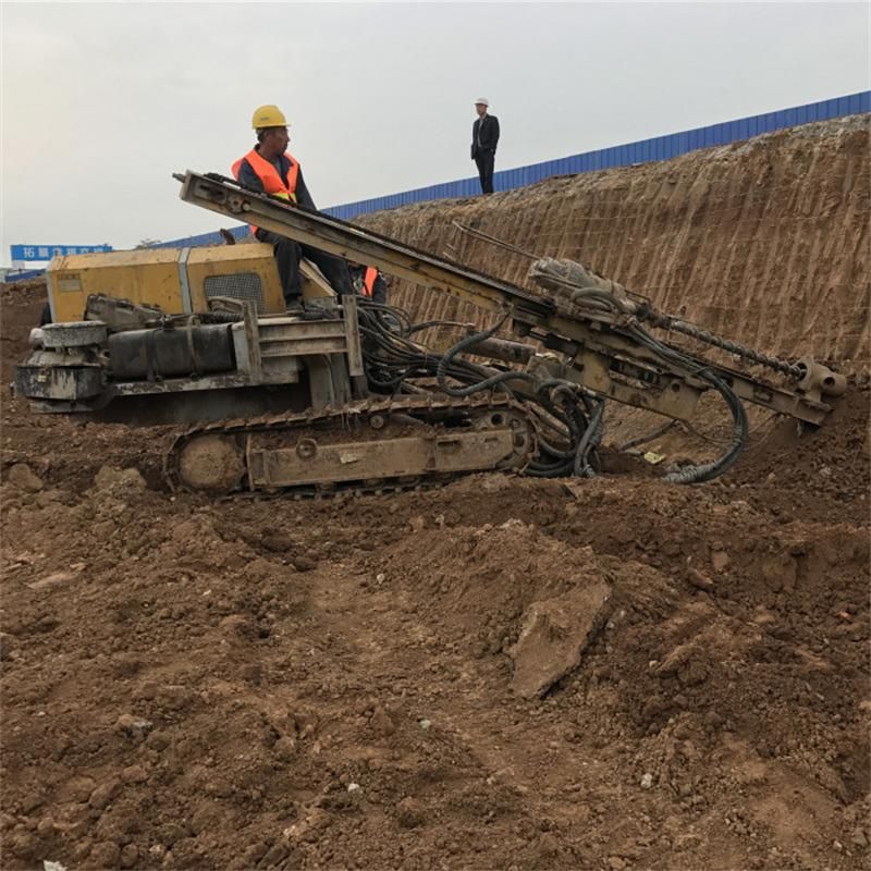Hydraulic Anchor Drilling Rig for Slope Protection Stabilization