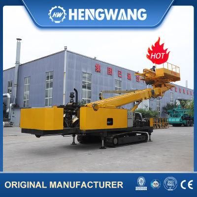 Track Shoe Width 400mm Crawler Rock Auger Altitude Anchor Drilling Rig with Boom Lift Crawler Rock Drill Price