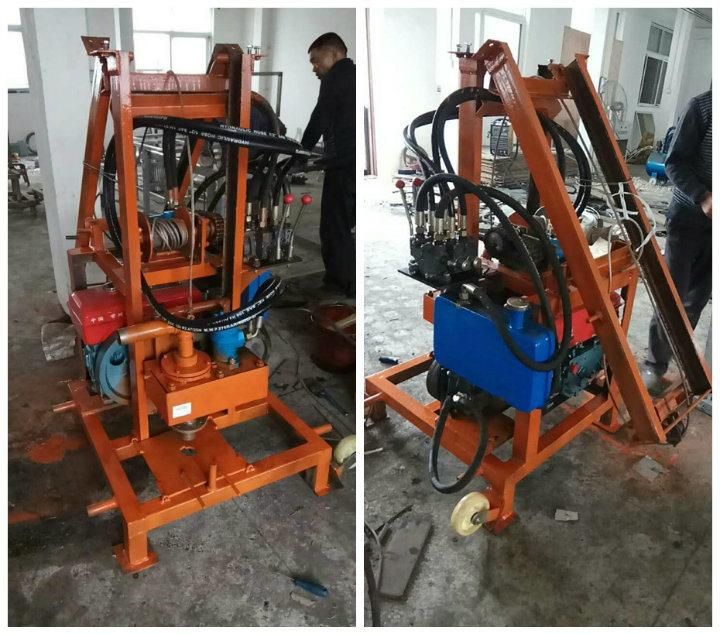 Factory Wholesale Electric Hydraulic Water Well Drilling Machine Rig