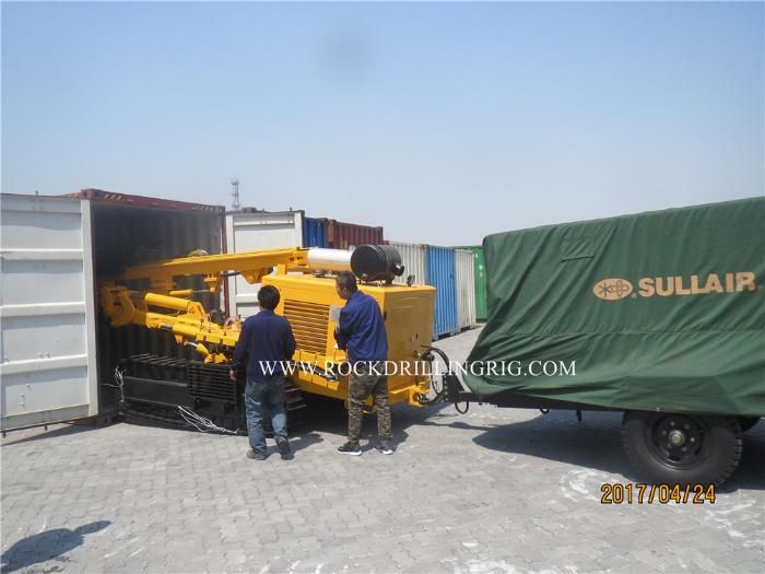 Drilingl Rig in Surface Blasting/Hole Drill Rig for Hard Rock