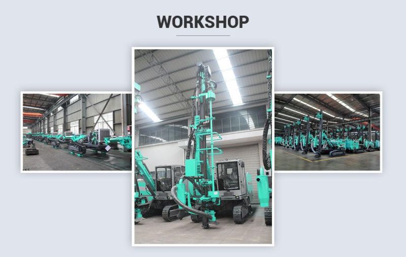 Low Cost 152-203mm Integrated DTH Drilling Rig for Down-The-Hole Use