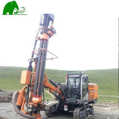 Jumbo Ground Hole Drilling Machines Mobile Borehole Drilling Rig