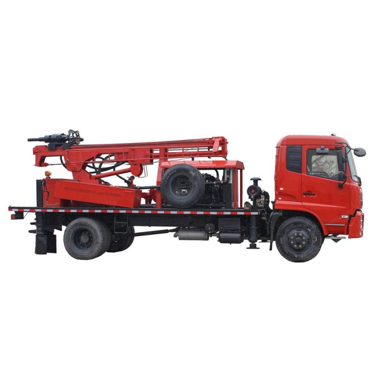 600m Deep Water Drilling Machine Truck Chassis Rig