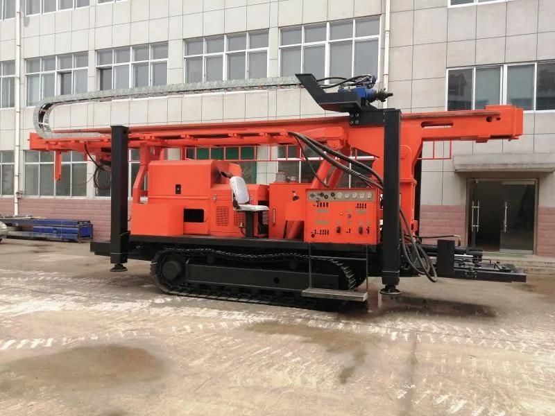 Big Torque High Efficiency 400m 450m 500m Deep Water Well Drilling Rig Sly650