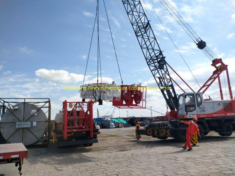Xj70 40mt Workover Oilfield Drilling Rig Maintenance Rig