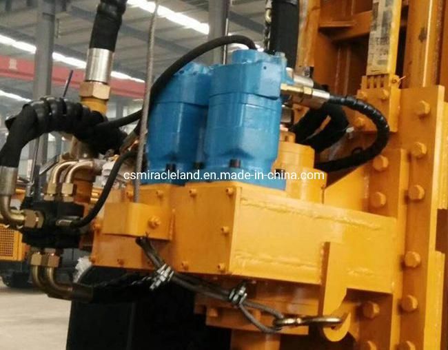 Fy-800 Crawler Mounted DTH Full Hydraulic Top Drive Water Well Drilling Machine