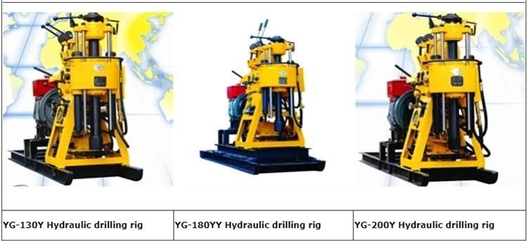 200m 300m Drinking Water Drilling Machine on Hot Sale