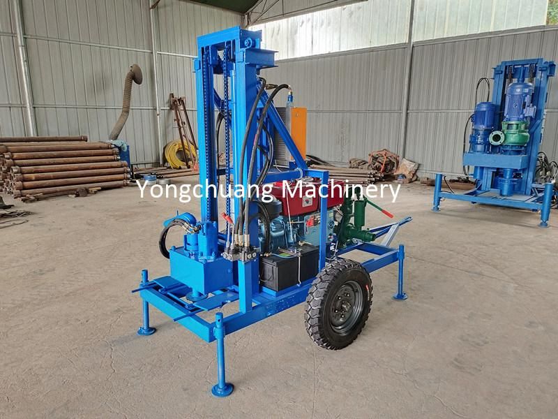 Hydraulic Diesel Type of Drilling Equipment with Drill Pipe and Drill Bit