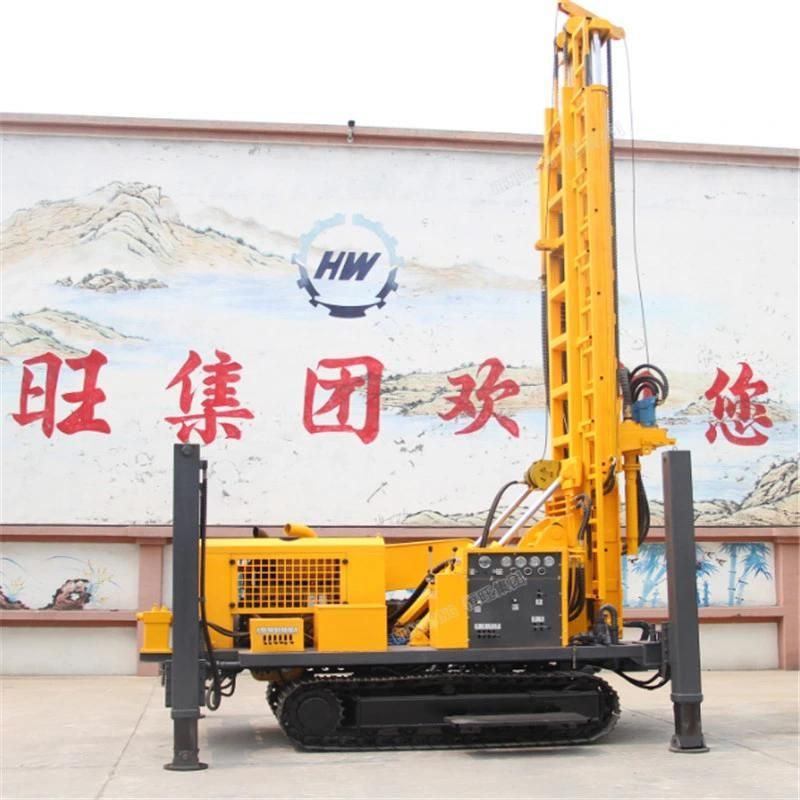 Kaishan Rotary Drilling Rig Mining Used Hydraulic Crawler Mounted Drill Rig Machine with Diesel Air Compressor