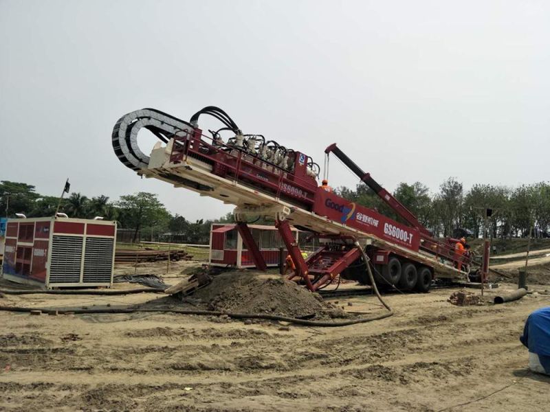 GS6000-TS trenchless HDD machine with easy operation
