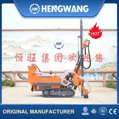 Air Compressor Pneumatic Rotaty DTH Drilling Rig for Sale