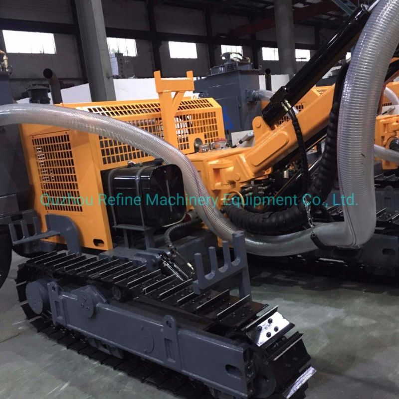 Kaishan Dia. 90-115mm 25m Depth KG410H DTH Boring Rig with dust remover