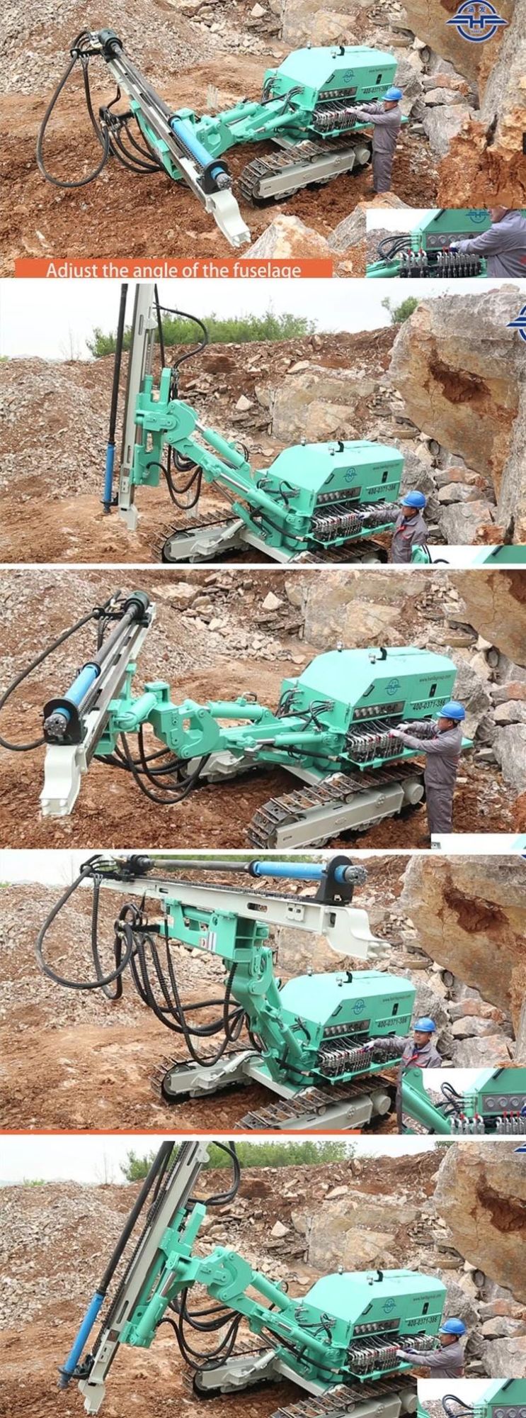 Hfq65 Drilling Machine for Open-Air Blast Drilling Operations