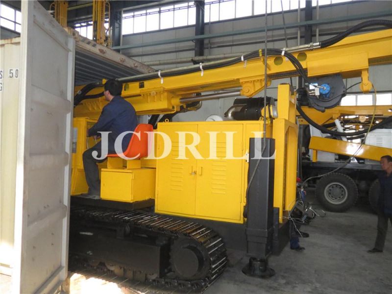 (JRC500) Portable Hydraulic Reverse Circulation Drilling Rig for Rock