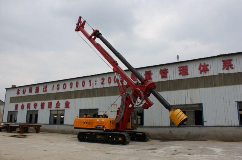 Dingli Crawler Hydraulic Rotary Drill/Drilling Rig for Water Well/Mining Exploration Excavating/Geotachnial Construction Equipment Dr-160