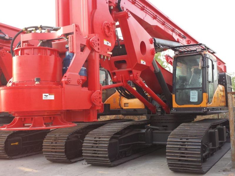 Xr220d Hydraulic Power Rotary Pile Drilling Rigs