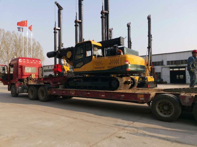 35m Crawler Construction/Rotary Borehole Drilling Machine for Sale