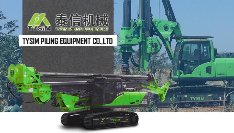 Kr285 Earth Auger Drilling Machine Borehole Drilling Equipment Deep Hole Drilling Machine Bore Hole Drilling Machine