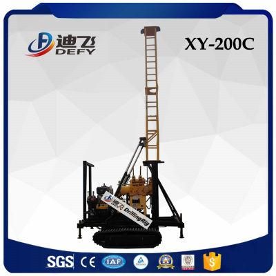 2022 Hot Sale Xy-200c Portable Rotary Boring Machine