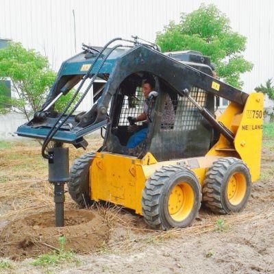 Municipal Service Use Hcn Brand 0510 Earth Auger for All Brands Skid Steer Loader, Excavator and Loader, Earth Drill, Soil Drill, Rock Drill