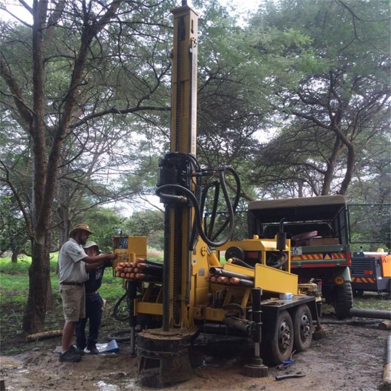 200 Meter Water Well Drilling Rig 140 Diameter Drill Portable Screw Economic Water Well Drilling Rig