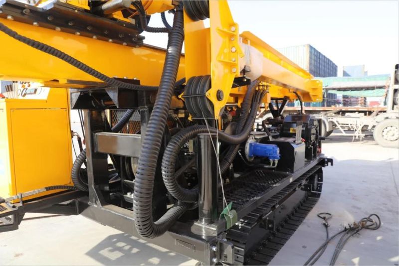 Sell 1000 Meters High-Power Hard Rock Hammer Drilling Machine Crawler Core Drilling Machine