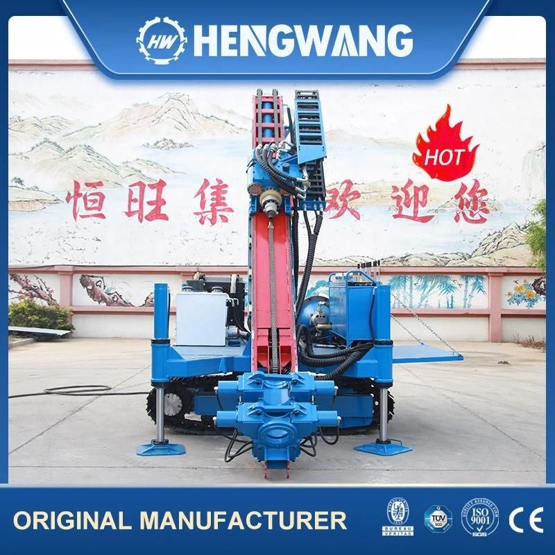 DTH Hammer Hydraulic Foundation Borehole Anchor Drill Rig