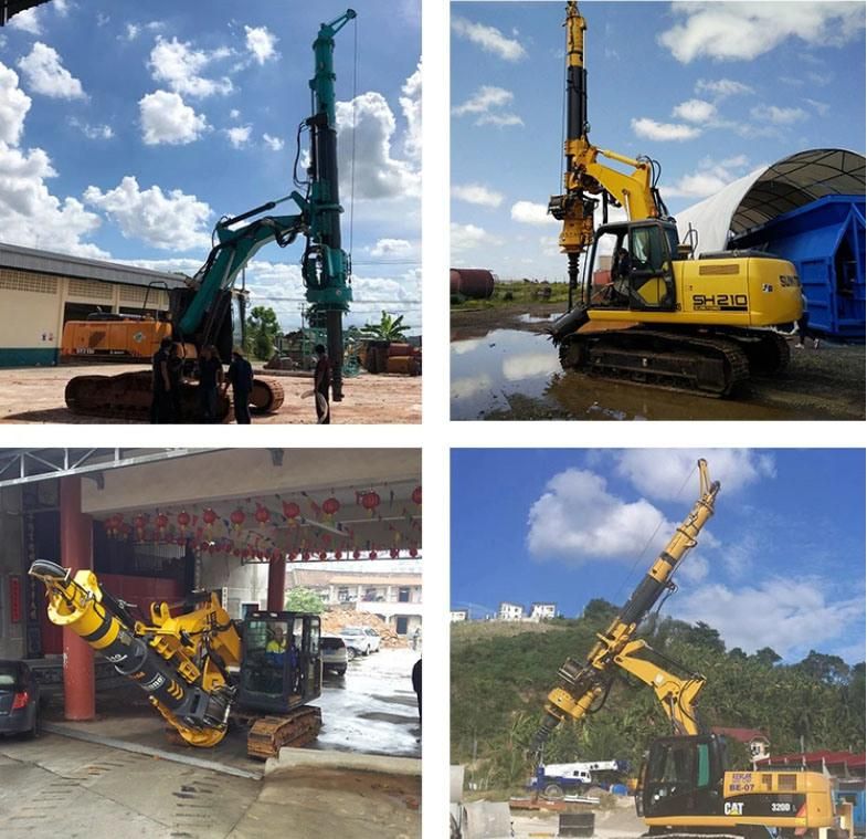 Kr40 Portable Borehole Drilling Machine Bore Pile Drilling Machine Mini Auger Drilling Machine