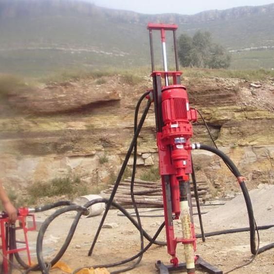Hot Sale Portable Electric DTH Mine Blasting Hard Rock Machine Drilling Rig