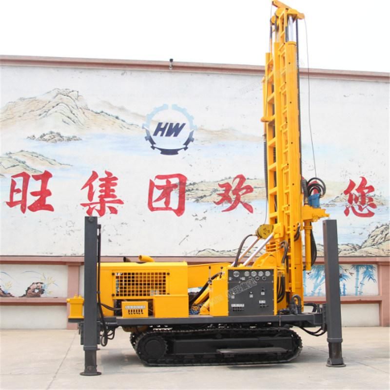 Water Well Rotary Drilling Rig Piling Machine Pneumatic Crawler Drill Rig for Sale