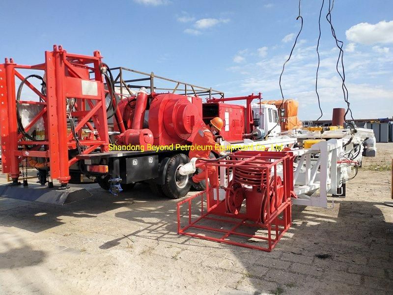 Xj60 30mt Workover Drilling Rig in Oilfield Drilling Machine Petroleum Equipment