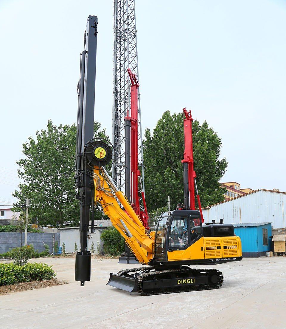 High Torque Hydraulic Construction Rotary Drilling/Piling Machine for House/Water Well Construction Building Export to Southeast Asia