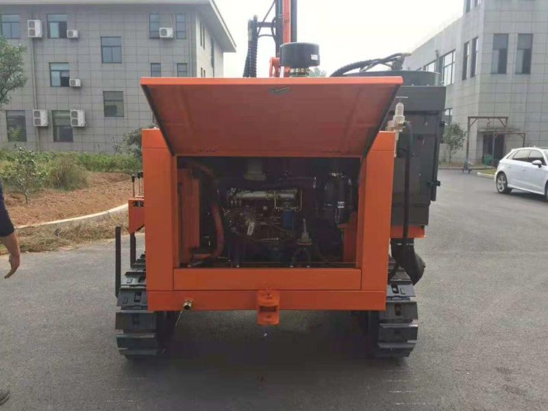 Cheap Price Crawler Mounted DTH Drilling Rig 200m Diesel Engine Water Well Drilling Rig Borehole Machinery Drilling Wells