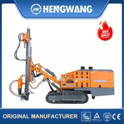 Borehole Drill Rig Machine Builtin Air Compressor