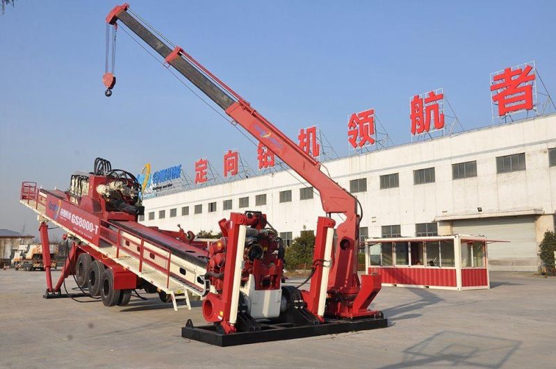 Goodeng 800T pipeline crossing machine drilling rig for optical fiber/cable/oil/gas system