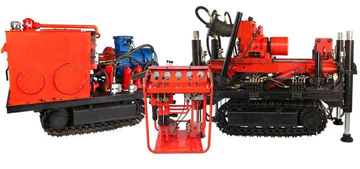 Mine Double Crawler Hydraulic System Drill Rig