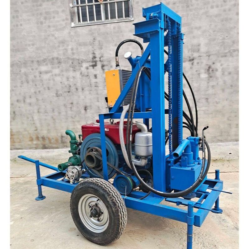 130m-150m Diesel Borehole Machine Truck Water Well Drilling Rig with Cheap Price