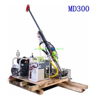 MD300 Portable Hydraulic Rotary Head Wireline Mining Exploration Drilling Machine