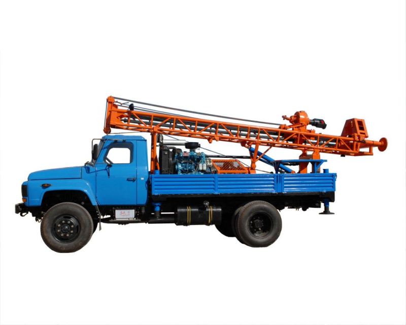 Gl-Iia Truck 250m Truck Mounted Water Well Drilling Rig Water Drill