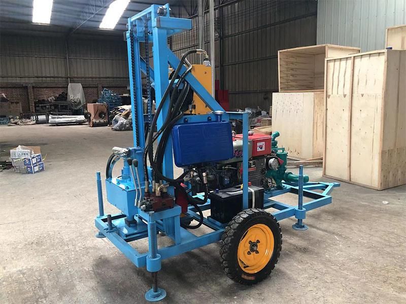 High Quality Water Well Drill Rig Machine with 40m Drilling Rad