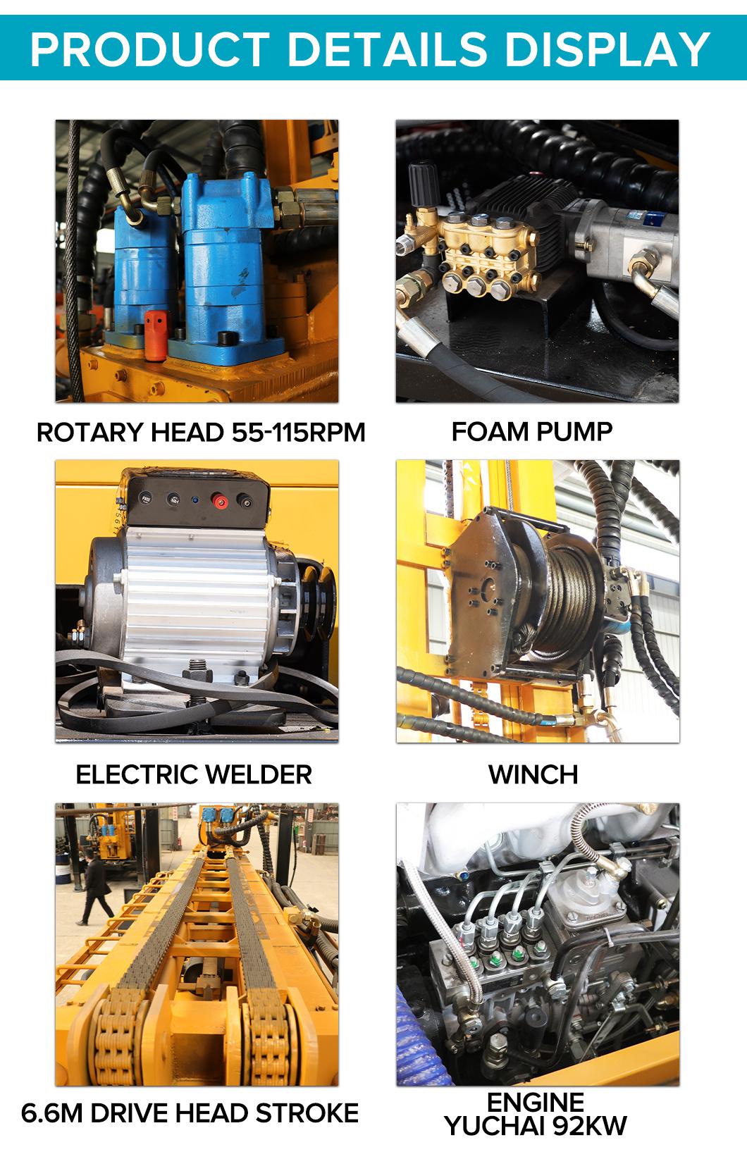 Jk-Dr 350 Ce ISO Energy Saving Water Well Drilling Rig with Electric Welding Machine
