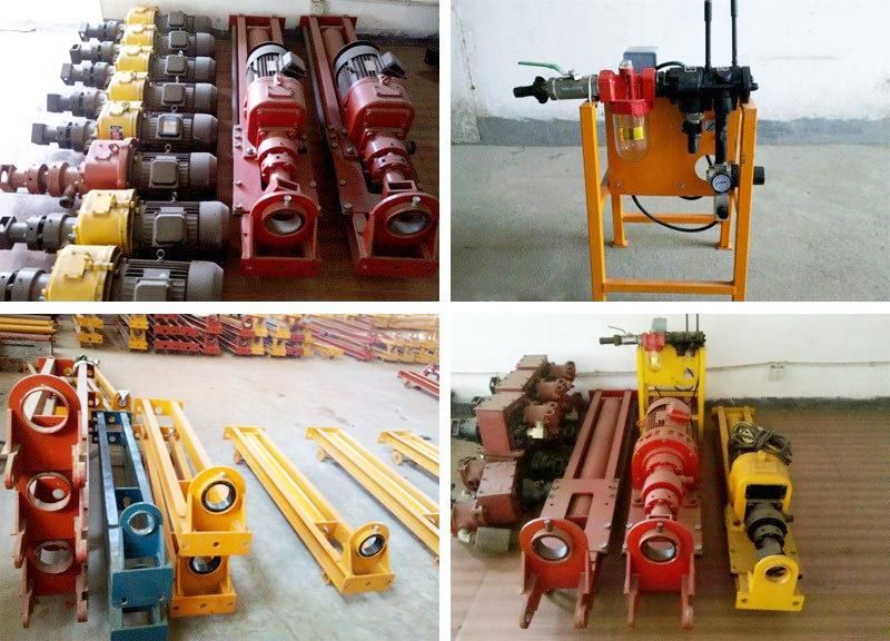 Portable Electric Tripod DTH Drilling Rig Pneumatic Rock Drill Borehole Machine