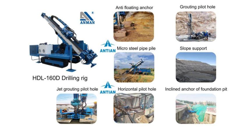 HDL-168D Sand Gravel Stratum Multifunctional Drilling Machine