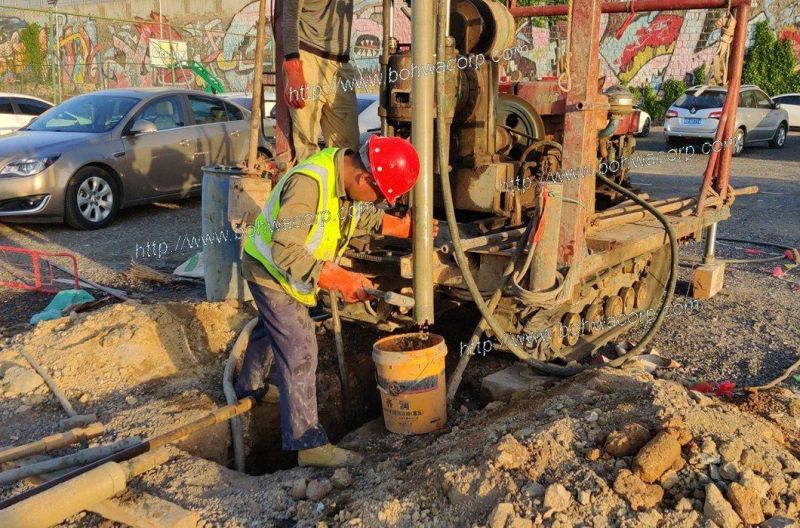 Portable 100-150m Soil Investigation Spt Geotechnical Borehole Drilling Rig