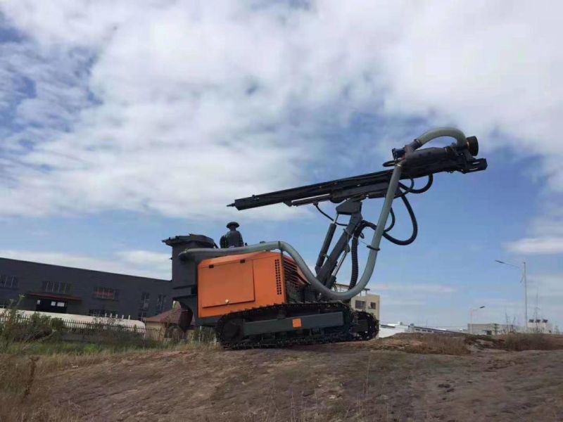 Cheap Portable 30m Gold Mine Rock Drilling Rig Machine